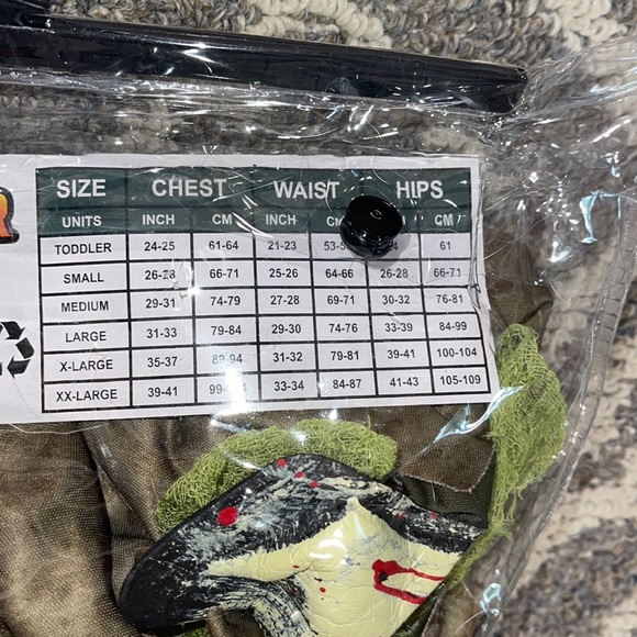 Swamp Zombie Halloween Costume - Picture 7 of 9